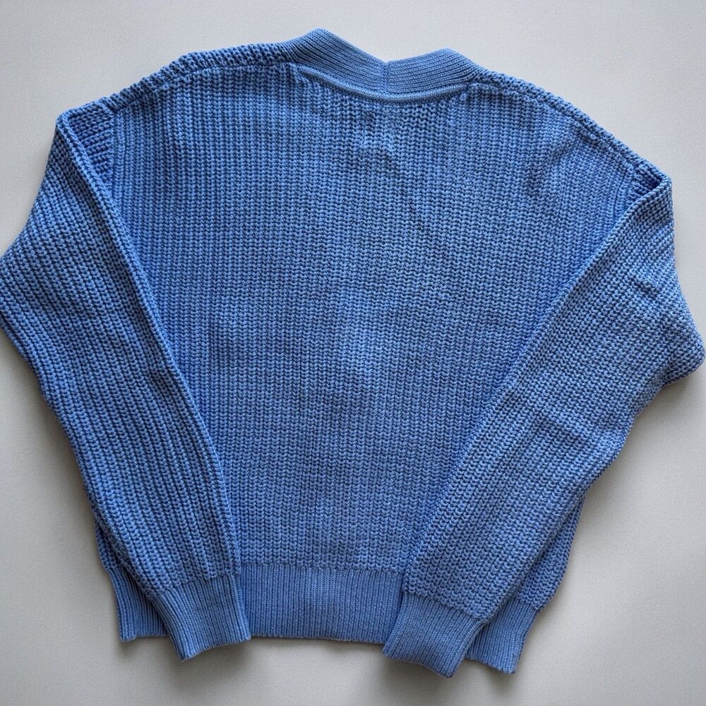 GAP Women’s Blue Knit Cardigan Sweater Button Front Long Sleeve Size XXS - Picture 4 of 15